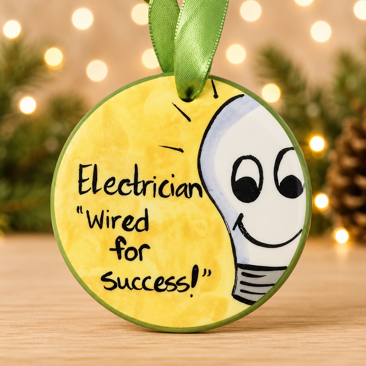 Electrician Flat Ornament